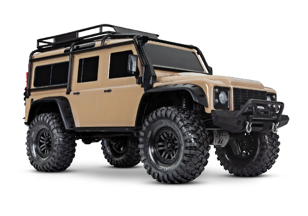 Traxxas TRX-4 Defender 1/10スケール Traxxas TRX4 Land Rover Defender 1/10 Crawler Black – Chris's House