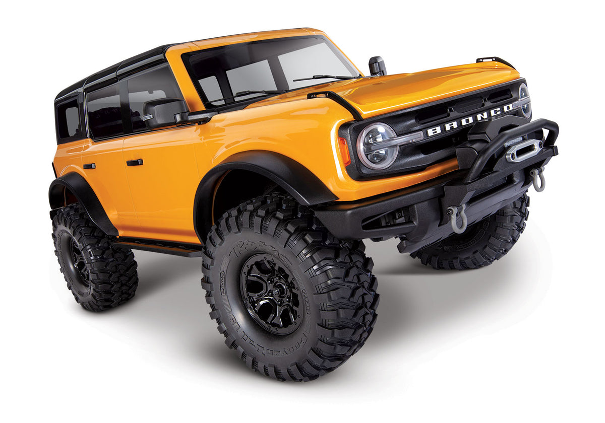 TRAXXAS TRX4 2021bronco イエローボディ Traxxas TRX-4 2021 Bronco: A Legend Returns