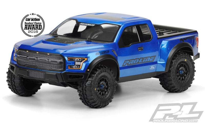 Traxxas slash sale ford raptor body