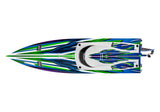 Bateau de course Spartan SR 36" avec redressement automatique