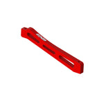 ARA320564 Renfort Châssis Avant Central Aluminium 98mm Rouge