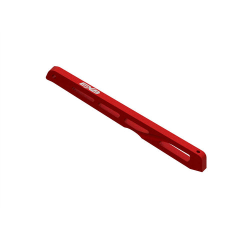 ARA320567 Renfort Châssis Arrière Central Aluminium 140mm Rouge