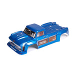 ARA402330 1/10 Carrosserie peinte, bleu : OUTCAST 4X4 4S BLX