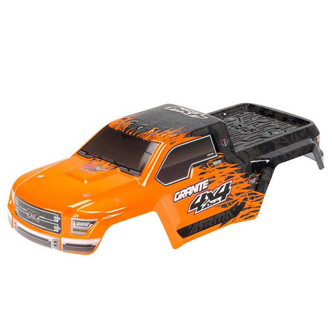 AR402208 Body Painted/Decal Orange GRANITE 4x4 BLX