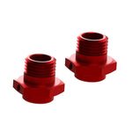 AR310484 Wheel Hex Alumn 17mm/16.5mm Red (2)