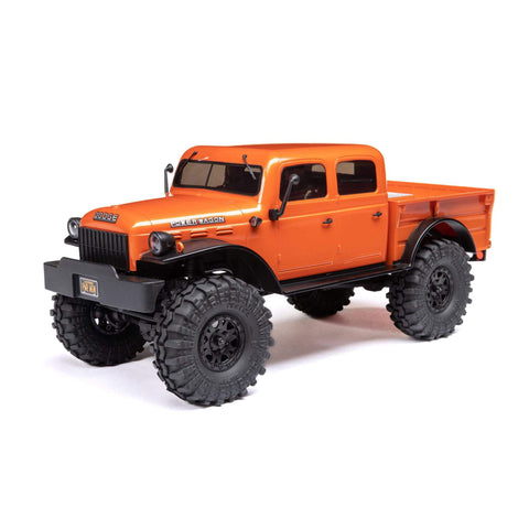 1/24 SCX24 Dodge Power Wagon 4X4 RTR Brushed Rock Crawler (Battery & Charger Included)