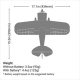 UMX Pitts S-1S BNF Basic avec AS3X et SAFE 