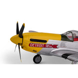 UMX P-51D Mustang « Detroit Miss » BNF Basic avec AS3X et SAFE Select 