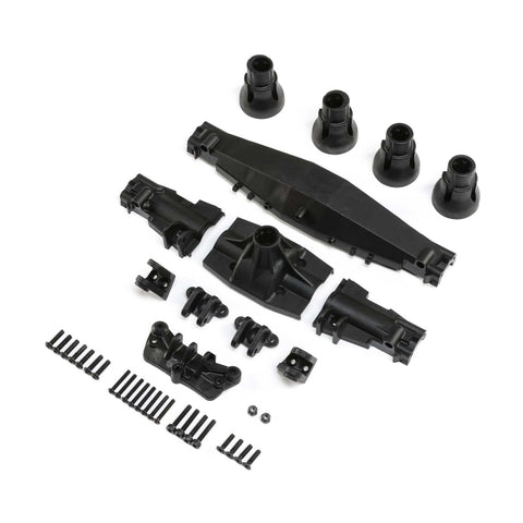 LOS242030 Axle Housing Set Complete, Rear: LMT