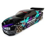 1/7 2002 Nissan Skyline GT-R R34 Carrosserie transparente : Infraction ARRMA 6S 