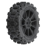 Badlands MX 1.9" Buggy Tires MTD Mach-10 Black Wheels: Typhon GROM