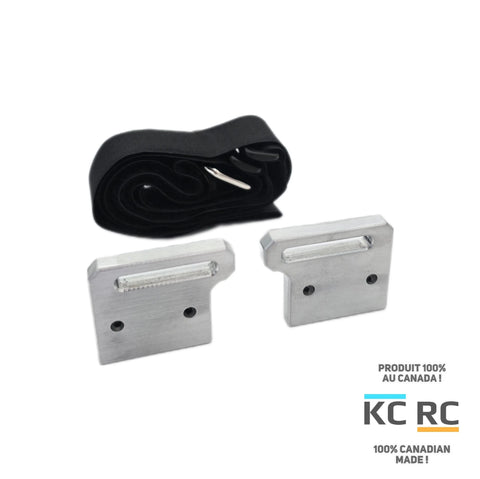 KC RC Velcro Batteries Holder For Traxxas Sledge 6s, Maxx Slash 6s