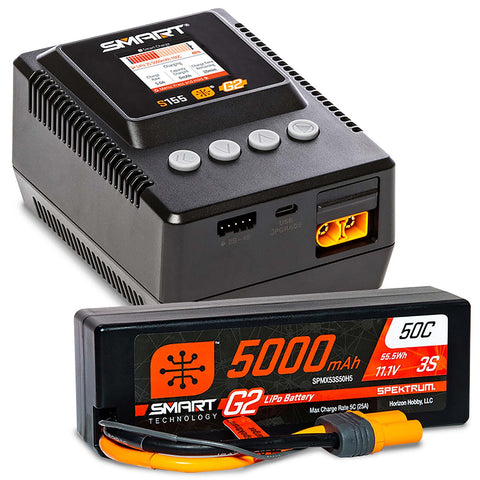 Powerstage intelligent : chargeur 5000 mAh 3S G2 LiPo et S155