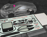 P-GT3R Pre-Cut 1/7 Supercar Body (Clear)