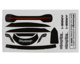 Ares-1 1/28 Mini-Z Body (Clear) (98mm Wheelbase)