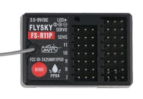 FS-R11P 2.4Ghz 11 Channel Receiver with ANT protocol