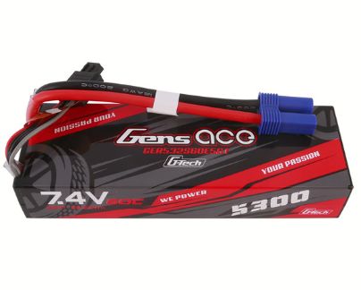 G-Tech 5300mAh 2S 7.4V 60C LiPo EC5 Plug