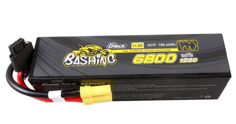 G-Tech Bashing Series 6800mAh 14.8V 120C 4S1P LiPo EC5