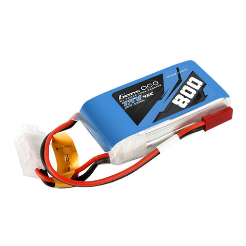 800mAh 2S1P 7.4V 45C LiPo JST Plug Soft Case
