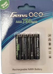 G-Tech 750mAh 1S 1.2V NIMH High Power AAA Battery (4)