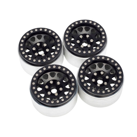 1.9" AL Triangle-Round Beadlock Wheels (4)