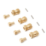 Traxxas 1/18 TRX-4M Brass Hex Extensions (4)