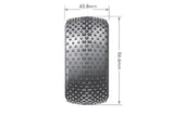 ST-Hornet 2.2"-12mm Hex Black/Chrome (Front/Rear)(2)
