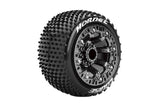 ST-Hornet 2.2"-12mm Hex Black/Chrome (Front/Rear)(2)