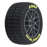 Goodyear Eagle Dirt Tire MTD Grey for Losi NASCAR (4)