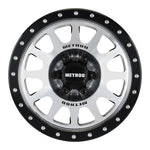 2.9" Method 305 NV Silver AL+2 Offset Wheel Faces (2)