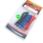 12AWG SILVER SILICONE WIRE SET (BK/BU/RD)