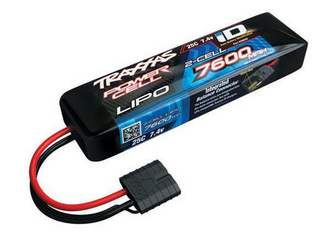 Batterie Lipo 2S 7.4V 25C 7600Mah ID (2869X)