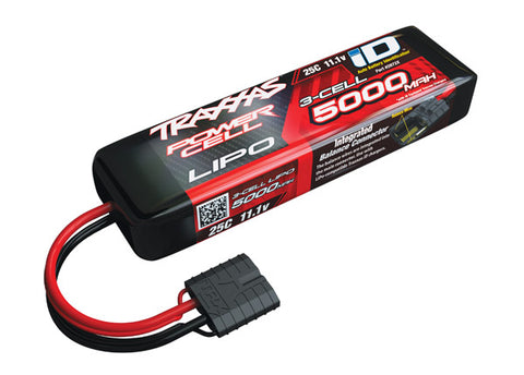 Batterie Lipo 3S 11.1V 25C 5000mAh ID (2872X)