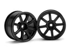 WORK EMOTION XC8 WHEEL 26mm BLACK (3mm OFFSET)(2pcs.)