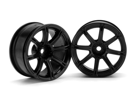 WORK EMOTION XC8 WHEEL 26mm BLACK (6mm OFFSET)(2pcs.)