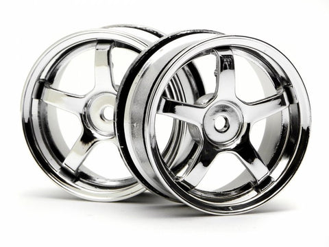 DEEP RIM 5 SPOKE WHEEL 26mm CHROME(2pcs.)