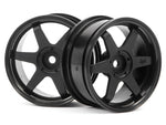 TE37 WHEEL 26mm BLACK (3mm OFFSET)(2pcs.)