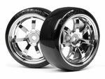 T-DRIFT PNEU 26mm RAYS 57S-PRO ROUE CHROME(2pcs.)