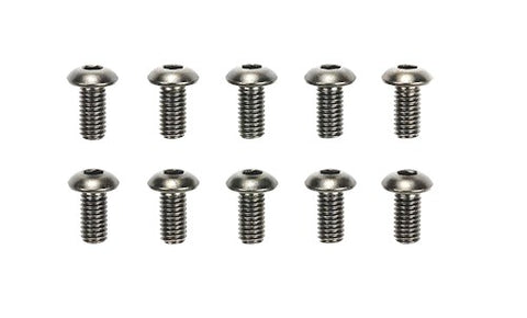 3x6mm Steel Hex Head Screws (10pcs.)