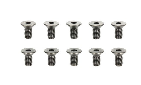 Vis à tête hexagonale à tête fraisée en acier 3x6mm (10pcs.)