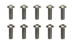 3x8mm Steel Hex Head Screws (10pcs.)