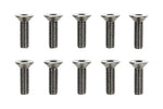 3x10mm Steel Countersunk Hex Head Screws (10pcs.)