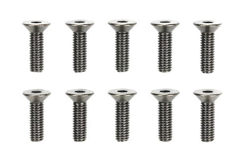 3x10mm Steel Countersunk Hex Head Screws (10pcs.)