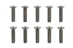 3x12mm Steel Countersunk Hex Head Screws (10pcs.)