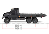 TRX-6 Ultimate RC Hauler : Échelle 1/10 6X6 avec LED et treuil