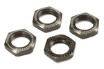 17mm Wheel Nut (Gunmetal/4pcs/Serrated)