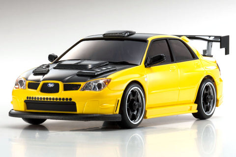 ASC MA-020 Subaru Impreza w/ Aero Kit and CFRP Hood Metallic Yellow