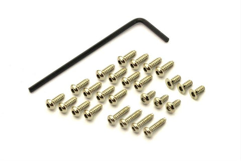 Button HEX Screw Set(MR-03/Nickel)