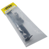 Carbon Graphite Spoiler Wing Mount w/ Plastic Rear Wings For 1/10 Drift Type A