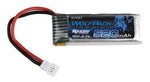 WoldfPack Batterie LiPo 520mAh 3.7V 10C pour Enduro24